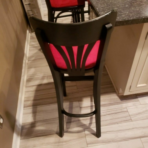 Set of 6 Bar Stools - Picture 5 of 6